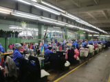 Производственный цех швейной фабрики 8 марта в Гомеле