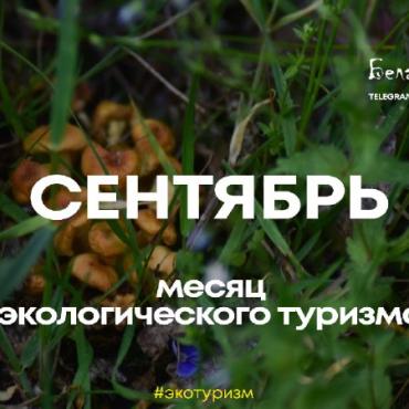 В Беларуси сентябрь объявлен месяцем экологического туризма!